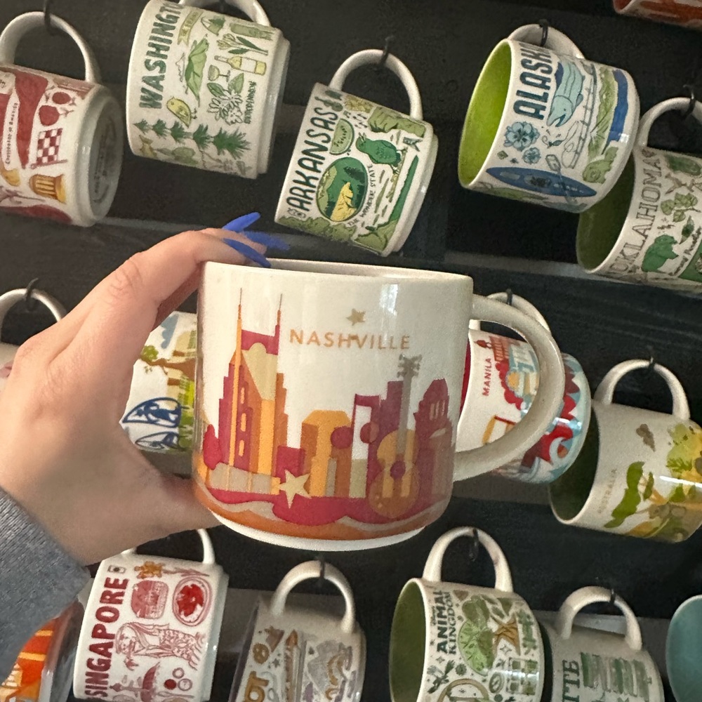 Nashville YOU ARE HERE starbucks mug